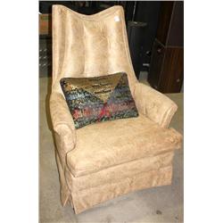 Tan Highback Chair