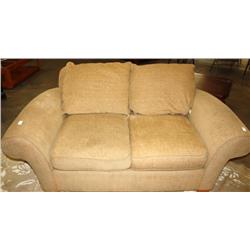 Tan Love Seat