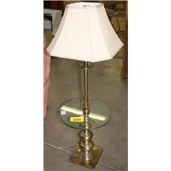 Floor Standing End Table Light Combo.
