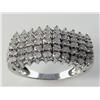 Image 1 : 3.00Ct Cluster Diamond Ladies Ring 10Kt White Gold Retail Value  $10,250