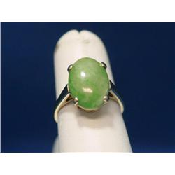 AAA Grade Apple Jade Ring Certificate of Authenticity Included