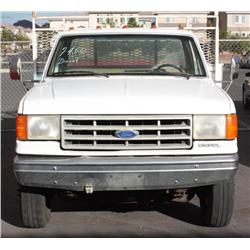 1990 Ford Flat Bed Truck VIN# 2FDLF47MXLCA27503