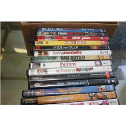 Small Box of DVD's