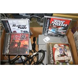 Playstation with Games