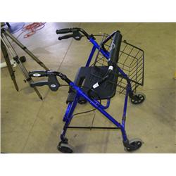 Drive 4 Wheeled Walker with Brakes