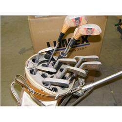 Golf Clubs with Bag & Cart