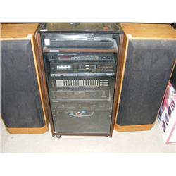 Pioneer Tower Stereo System with Matching Speakers