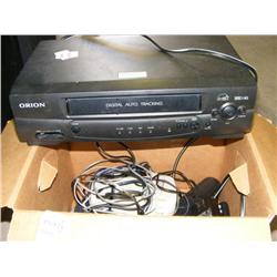 VHS Player & Misc. Electronic Items