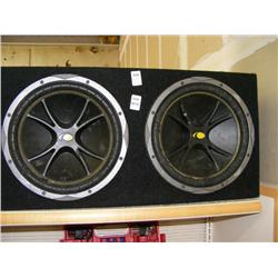 Set of Car Woofer Speakers