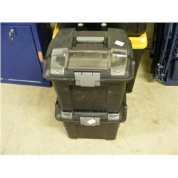 Set of 4 Rolling Tool Boxes