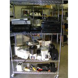 Rack Lot of Misc. Items