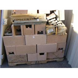 Pallet of Cinder Blocks