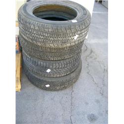 Lot of 4 Misc. Car Tires
