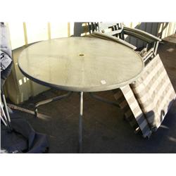 Outdoor Table with Chairs