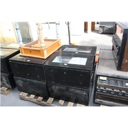 Lot of 8 Advertisers & a Table