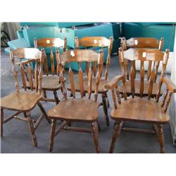 Lot of 6 Dining Chairs
