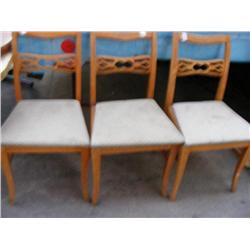 3 Matching Chairs