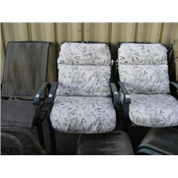 Lot of 3 Outdoor Chairs