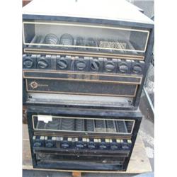 Lot of 6  Snack Master vending Machines