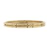 Image 5 : Antique 14k Yellow Gold Detailed Engraved Floral Work Eternity Stack Band Ring