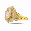 Image 2 : 2.60 ctw G COLOR I1 CLARITY CENTER Diamond 18K Yellow Gold Ring (2.60 ctw Diamon