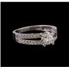 Image 1 : 0.74 ctw Diamond Ring - 14KT White Gold