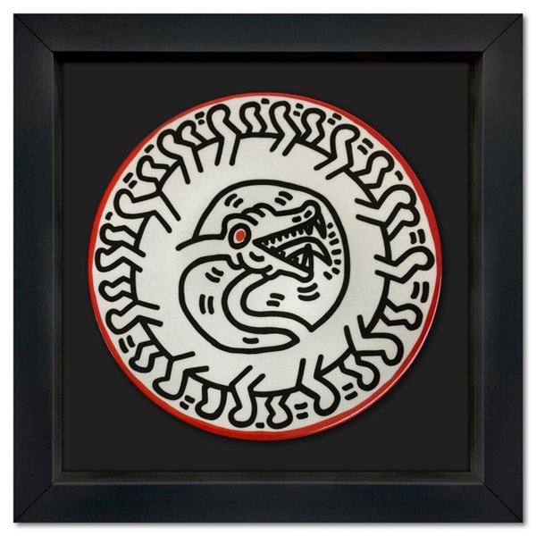 Serpent by Keith Haring (1958-1990)