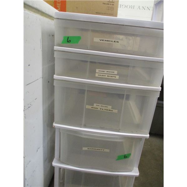 ESTATE:  5 DRAWER STORAGE CABINET