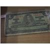 Image 1 : 1937 CANADA KING GEORGE VI LEGAL TENDER BANK OF CANADA $1 BILL