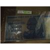 Image 1 : 100 TRILLION DOLLAR BANK OF ZIMBABWE BANK NOTE