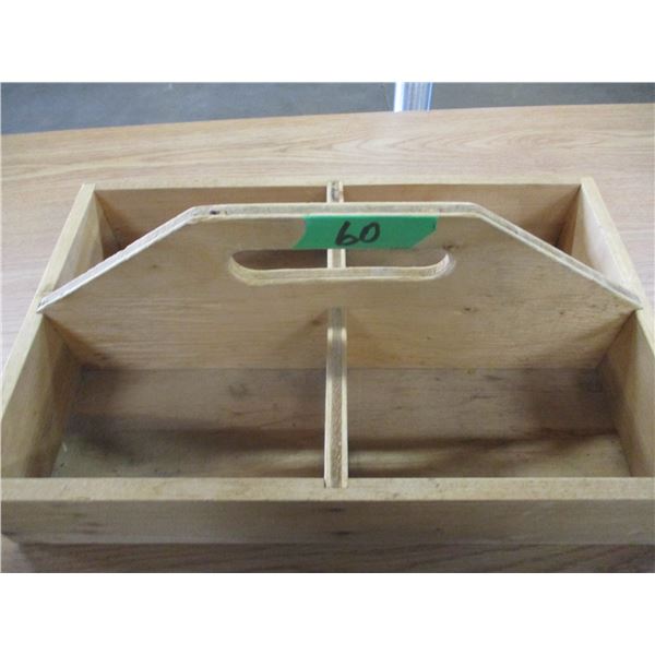 WOODEN CARRY TRAY