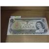 Image 2 : 1973 CRISP UNCIRCULATED LAST OF CANADA $1 BILL