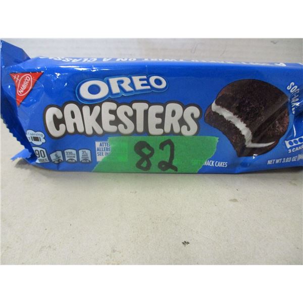 SHELF PULLS (AS IS):  OREO CAKESTERS (3) - PACKAGE