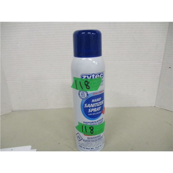 SHELF PULLS (AS IS):  HAND SANITIZER SPRAY (500 ML) - PER CAN