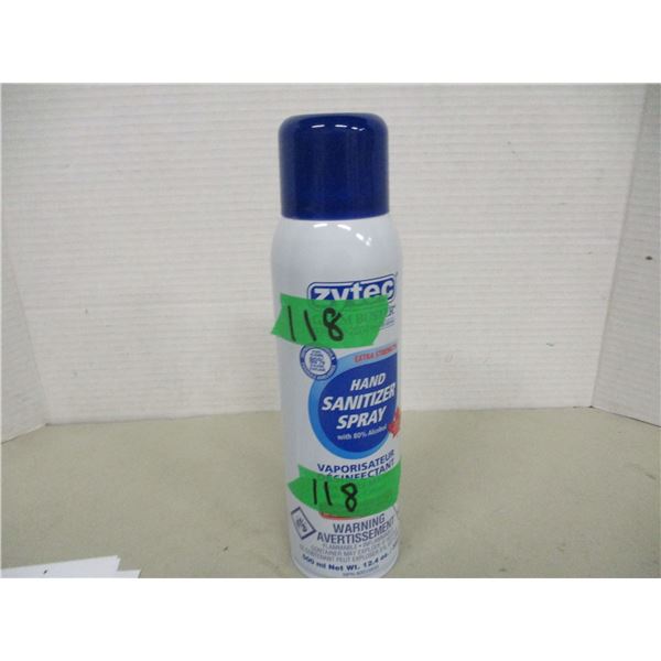 SHELF PULLS (AS IS):  HAND SANITIZER SPRAY (500 ML) - PER CAN
