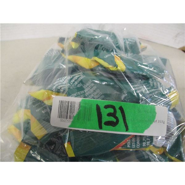 SHELF PULLS (AS IS):  FOLGERS CLASSIC DECAF COFFEE (APPROX. 10 POUCHES) - BAG