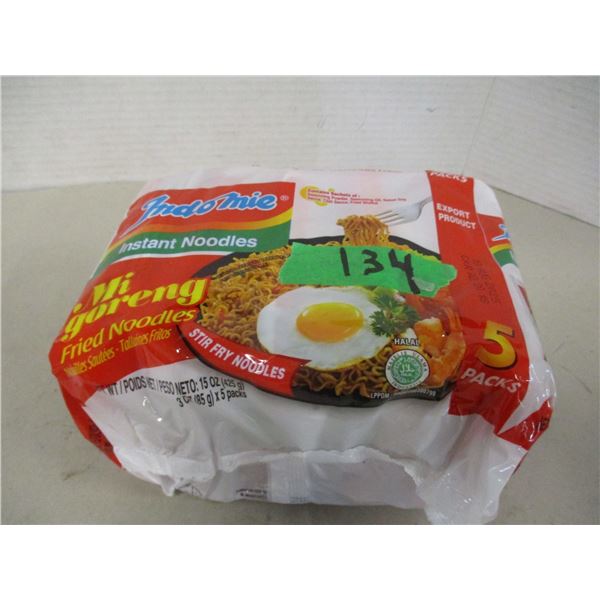 SHELF PULLS (AS IS):  INSTANT NOODLES (5 PACKAGES) - BUNDLE