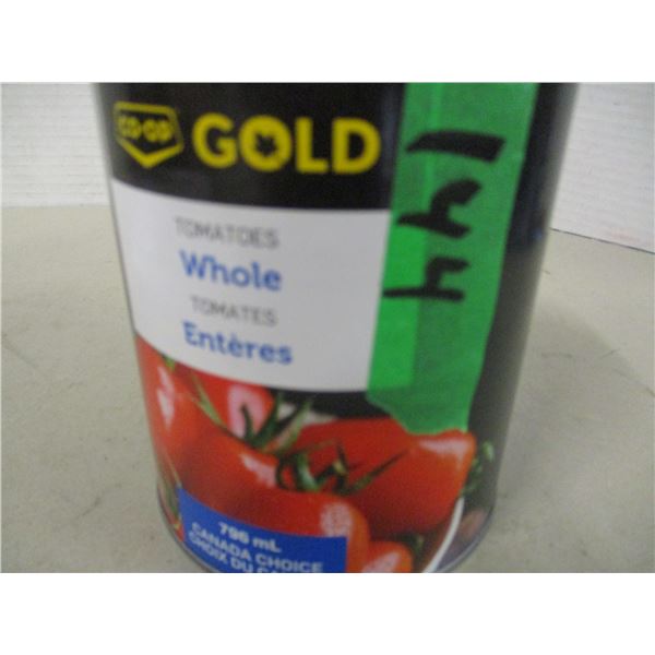 SHELF PULLS (AS IS);  WHOLE TOMATOES (796 ML) - CAN