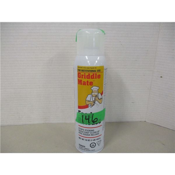 SHELF PULLS (AS IS):  GRIDDLE MATE COOKING SPRAY (453G) - CAN
