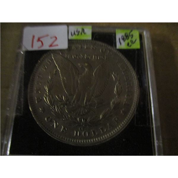 1885 CARSON CITY USA SILVER DOLLAR (NOT TESTED - AS IS - SILVER CONTENT NOT VERIFIED)