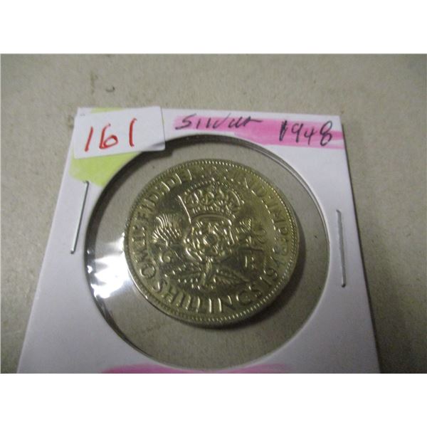 1948 KING GEORGE VI SILVER SCHILLING