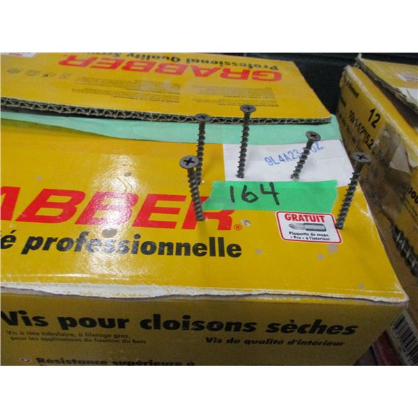 DRYWALL LAMINATING SCREWS (NO. 9 X 2") (APPROX. 25 LBS) - BOX