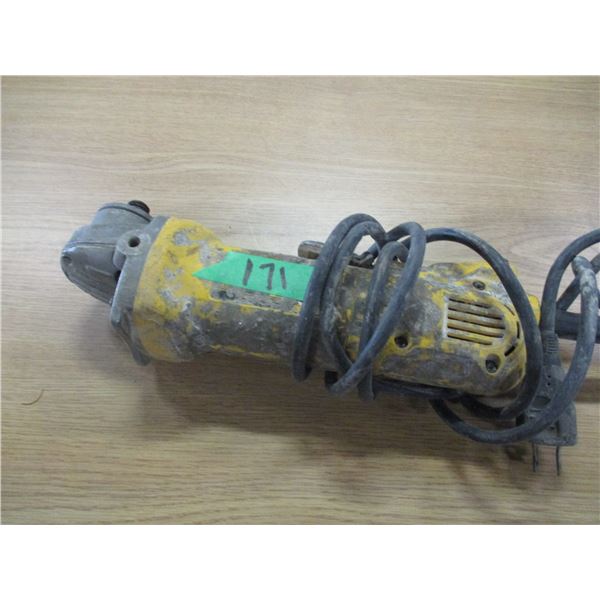 YELLOW ANGLE GRINDER (AS IS)