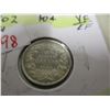 Image 2 : 1902 H VF/EF KING EDWARD VII CANADA SILVER DIME