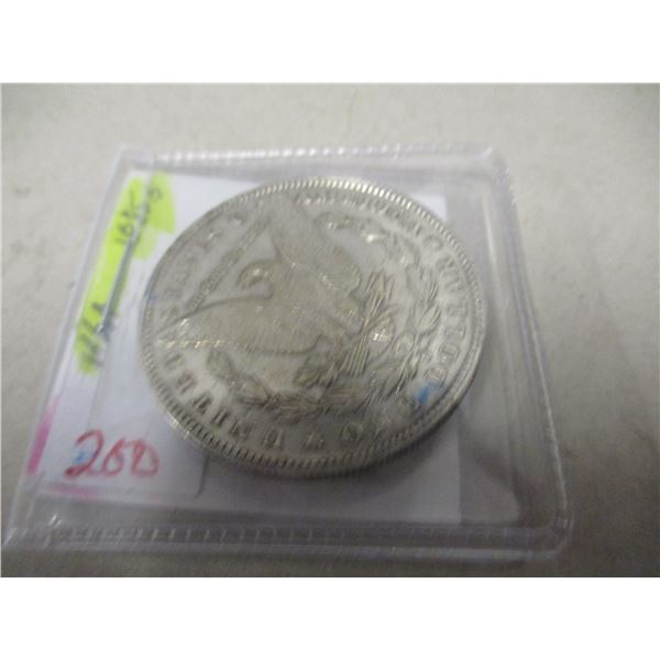 1885 "S" MORGAN USA SILVER DOLLAR