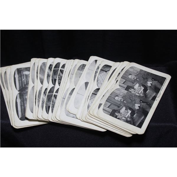 45 Stereo Views Picture Cards, Sears /Roebucks