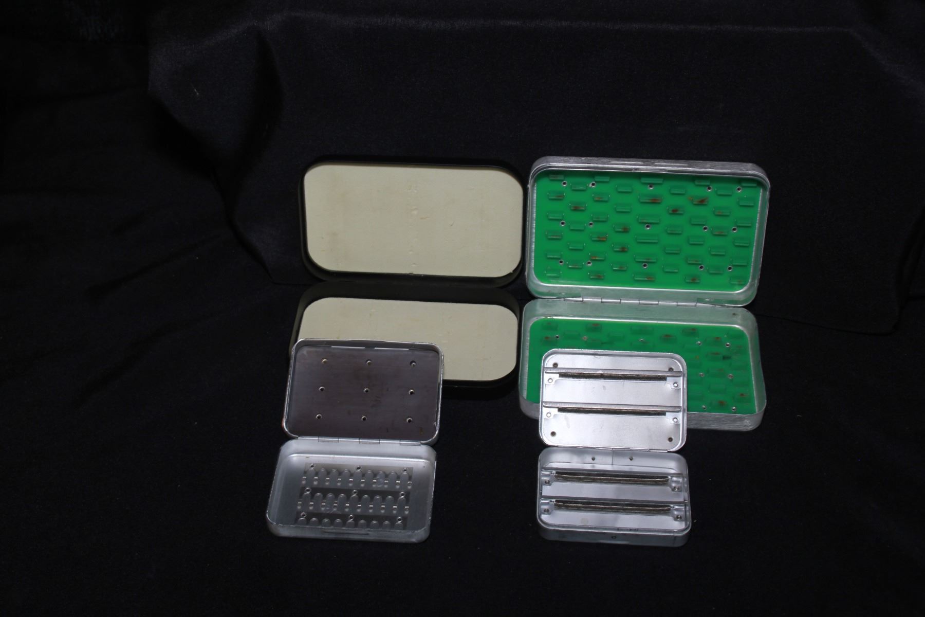 Lot of 4 Empty Fly Boxes