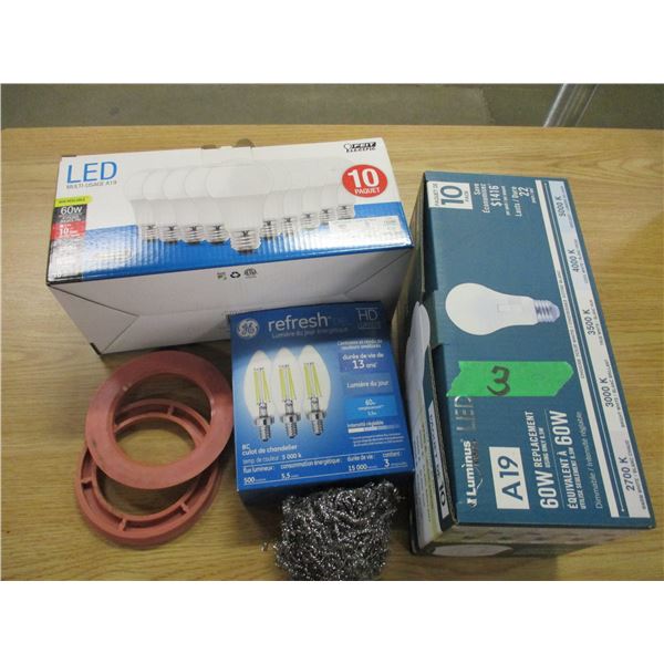 ESTATE:  TOTE C/W LIGHT BULBS