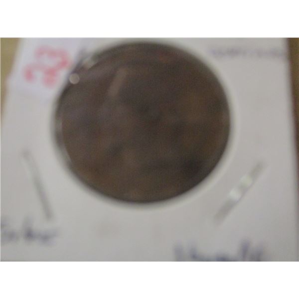 1856 MEXICO CENTAVOS 0.90 SILVER (16 G)