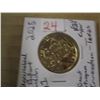 Image 1 : 2025 UNCIRCULATED BRILLIANT TEXAS GOLDEN DOLLAR (US MINT)